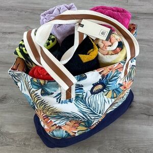 ☀️RIP CURL☀️ BEACH TRAVEL BOAT TOWEL LARGE BAG